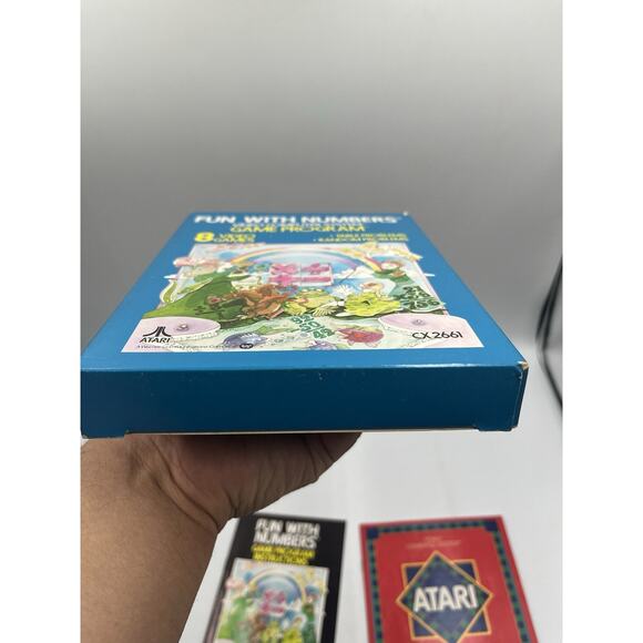 Fun With Numbers CX 2661 Atari 2600 CIB Game, Box, Manual - Picture 13 of 14